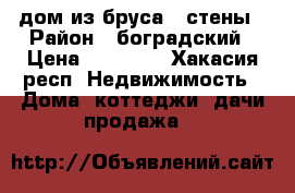 дом из бруса 4 стены › Район ­ боградский › Цена ­ 50 000 - Хакасия респ. Недвижимость » Дома, коттеджи, дачи продажа   